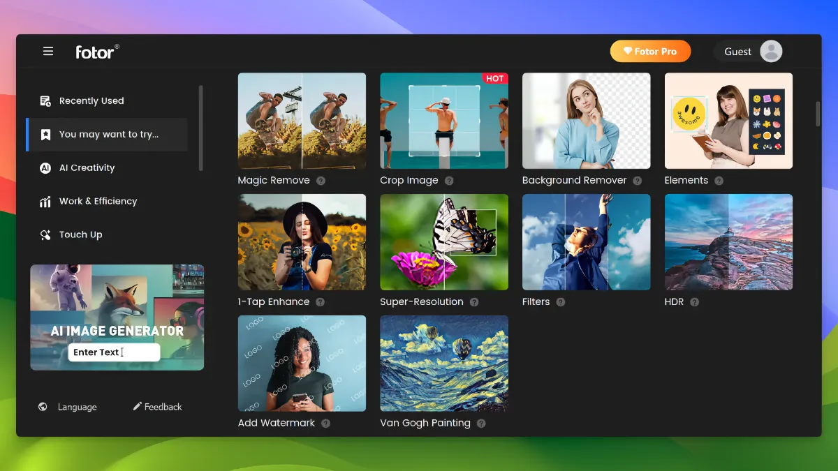 Fotor 1 Fotor - Easily apply photo filters_01