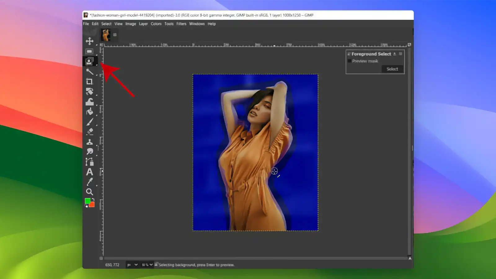 GIMP - Smart Selection Tool_03