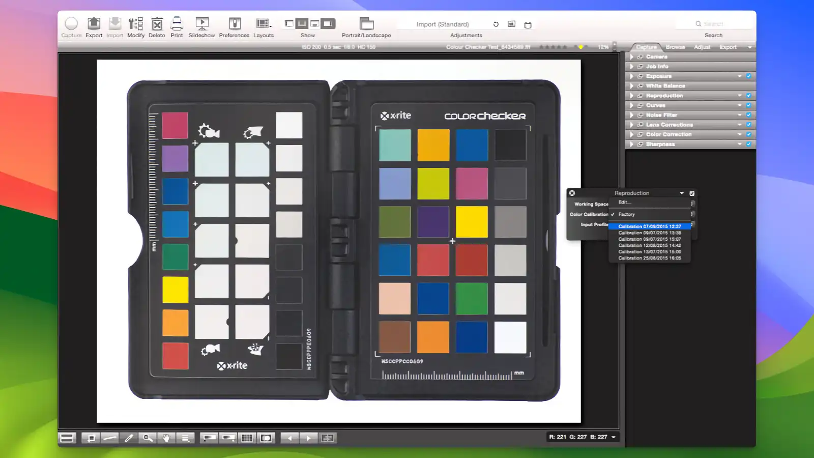 Phocus 4 Hasselblad Phocus - Lens calibration_04