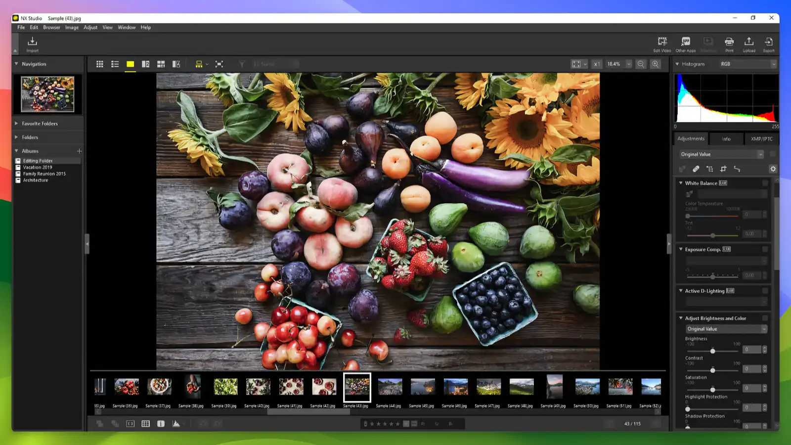 NX Studio 1 Nikon NX Studio - Editing RAW files_01