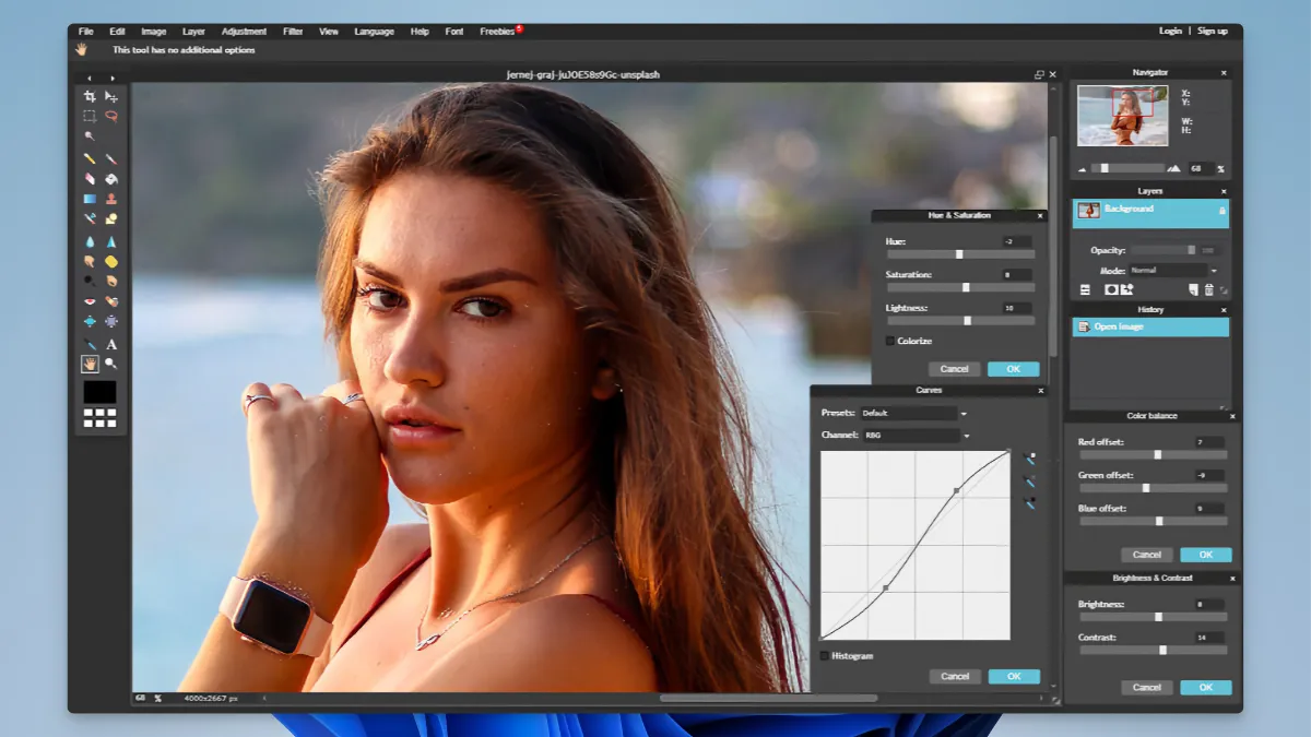 Pixlr X 1 Pixlr X - interface_01