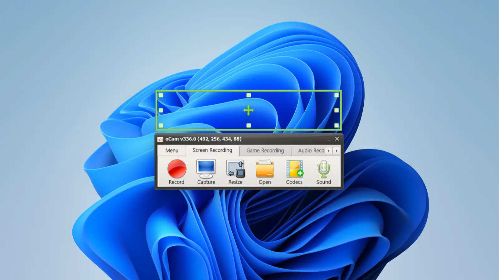 oCam - User-friendly interface - 04